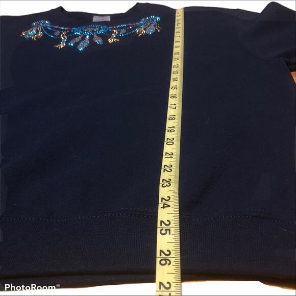 Jerzees NuBlend Patriotic Dreamcatcher Embellished Sweatshirt Sz L - Picture 7 of 7